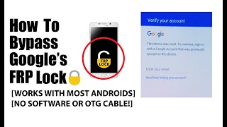 How to Bypass the Google FRP lock WITHOUT SOFTWARE OR OTG CABLE [upl. by Enomed958]