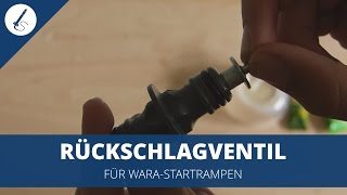 Anleitung Rückschlagventil für WasserraketenStartrampe  Wasserrakete  water rocket launcher [upl. by Hadihahs757]