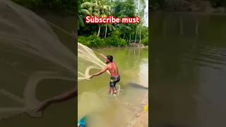 wowhow to throw cast net amazingfishingyoutubshorts shorts subscribe [upl. by Conall709]