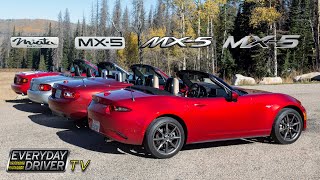 MX5 Miatas Compared  Which is best  TV Season 1 Ep 2  Everyday Driver [upl. by Viens616]