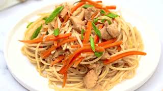 Slow Cooker Chicken Chow Mein [upl. by Ekim]