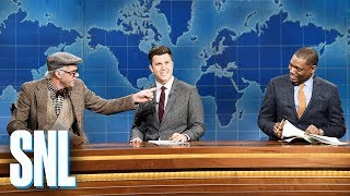 Weekend Update Supercentenarian Mort Fellner Returns  SNL [upl. by Marlette848]