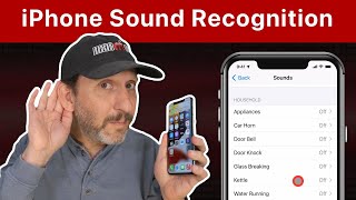 Setting Your iPhone To Listen For Sounds [upl. by Merc]