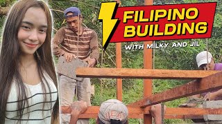 Modern Filipino province building with Negros Island Carpenters Milky and Jil [upl. by Susie914]