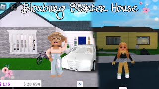 Renovating the starter house in Bloxburg and showing the Summer food fest ☀️ [upl. by Haidabej]