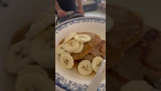 Eggless oats pancakes recipe shortsfeed easyrecipe breakfastideas shortsindia shortsyt cooking [upl. by Phelgon38]