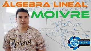 Extracción de raíces  Teorema de Moivre  Números complejos  Álgebra Lineal Ejemplo paso a paso [upl. by Buerger]