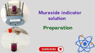 Murexide indicator solution 015 ww  Preparation [upl. by Latt]