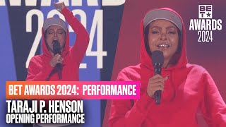 Taraji P Henson SHOWED UP With Her Opening Performance Of quotIts About Usquot  BET Awards 24 [upl. by Jany]