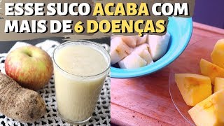 Esse Suco Com Apenas 1 Inhame e Maçã Um Poderoso Analgésico e Anti Inflamatório [upl. by Horgan591]