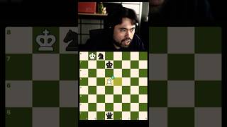 COOL STALEMATE 😳 chess hikarunakamura stalemate [upl. by Noellyn]