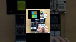 Drum amp Bass live loopingfinger drumming w iPad Loopy Pro Maschine Intelligent Harmony Machine [upl. by Donaghue]