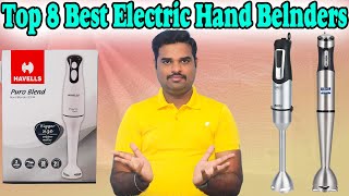 ✅ Top 8 Best Electric Hand Blender In India 2023 With Price  EHand Blenders Review amp Comparison [upl. by Faustina]