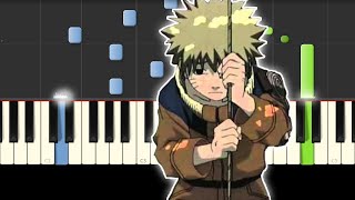 Sadness and Sorrow  Naruto  Piano Tutorial  Notas Musicales [upl. by Ecerahc]