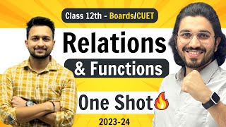 Relations amp Functions  Class 12 Maths  NCERT for Boards amp CUET [upl. by Hammerskjold]