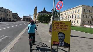 Ep153🇩🇪Cu bicicleta prin MUNCHEN  Oktoberfest si obiective turistice München [upl. by Jerad91]