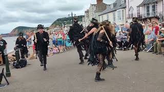 Cliff fall at Sidmouth  climate change or the fault of the morris dancers [upl. by Lachance]