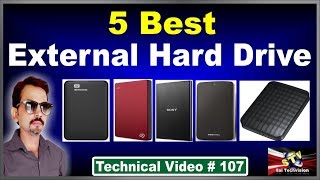 5 Best External Hard Drive with Price in India 107 [upl. by Meeker]