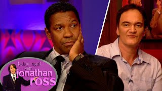 Denzel Washington Confronts Quentin Tarantino About Never Working Together  Jonathan Ross [upl. by Harac175]