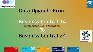 Data Upgrade to Business Central 24 From BC 14 Customized CAL [upl. by Nameloc387]