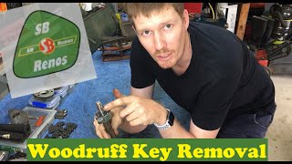 How to remove a stuck Woodruff Key  Scott Bonnar [upl. by Azilem803]