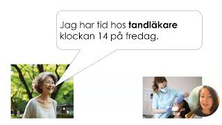 Jag har tid på vårdcentralenarbetsförmedlingentandläkare etc SFI kurs A [upl. by Jurdi]