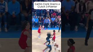 Clark’s Deep Three Puts Her Team in Control caitlinclark wnba shortsvideos shorts [upl. by Natal335]