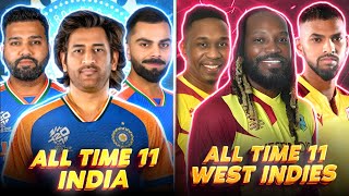 INDIA ALL TIME 11 VS WEST INDIES ALL TIME 11  CRICKET 24 [upl. by Assilaj]