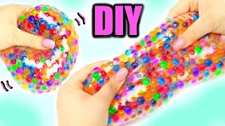 Super Squishy Stretchy Ball  DIY Orbeez Stress Ball [upl. by Einohtna]