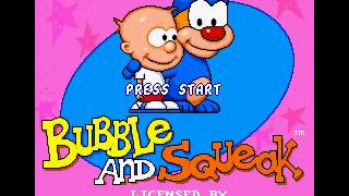 Bubble And Squeak Intro Sega Genesis [upl. by Yrok]