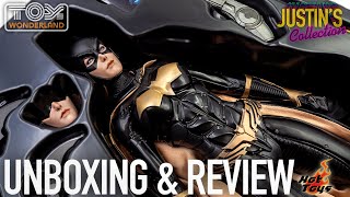 Hot Toys Batgirl Batman Arkham Knight Unboxing amp Review [upl. by Rekyr]