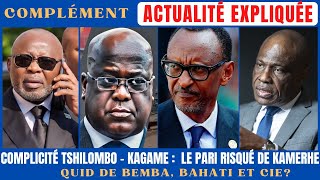 COMPLÉMENT ACTU EXPLIQUÉE  CHANGEMENT DE LA CONSTITUTION  QUE CACHE LE SILENCE DE BEMBA  BAHATI [upl. by Kalman]