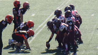 MRFL Mosquito StLazarre Stallions vs StLaurent Spartans u11 2024 QuarterFinal Playoff Match Up [upl. by Aihsei]