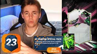 THESE 9X SPECIAL PACKS ARE BROKEN MadFUT 23 [upl. by Rebmyk]