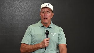 Phil Mickelson makes position clear with comment on LIV Golf and PGA Tour talks [upl. by Naejarual778]