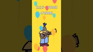 Learn the Letter H 🎶 The Happy H Song for Kids 🐴🍯🚁 [upl. by Onej]