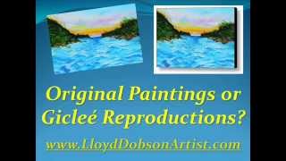 Original Paintings or Giclee Reproductions [upl. by Aldredge]