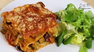 Tuto recette quotLasagnes de légumes du chef Marotquot par Comme des Chefs [upl. by Norton]