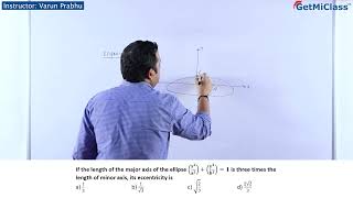 Ellipse Eccentricity Formula Explained Simply KCET 11th Mathematics 2D Geometry Conics [upl. by Nottirb]