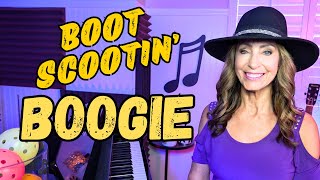 Boot Scootin BoogieBoogie Woogie Bugle Boy Brooks amp Dunn Raye  Piano Cover by Tracy Harris Bird [upl. by Ogawa]