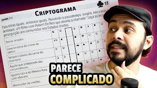 COMO RESOLVER UM CRIPTOGRAMA [upl. by Annodam]