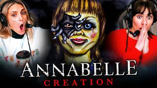 ANNABELLE CREATION 2017 MOVIE REACTION FIRST TIME WATCHING The Conjuring Universe  Review [upl. by Zerep]