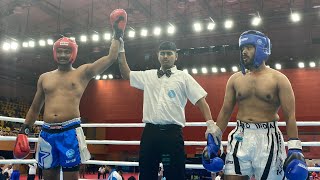 National Kickboxing ChampionshipGoa Low Kick Event me in Red Corner amp Blue Rajasthan KO Fight [upl. by Nylaj]