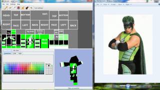 MIneCraft Custom Skin Speed Edit  WWE Superstar The Hurricane Gregory Helms [upl. by Coffee]