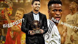 Ballon Dor Is Rigged Vini jr Robbed [upl. by Karrah]