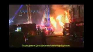 Boston 8 Alarm Fire 12313 With Fire Radio Audio [upl. by Hseyaj]