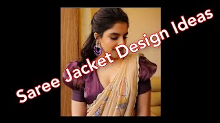 Saree Jacket Design Ideas සාරි හැට්ට සකසා ගැනීමට අදහස්new youtubetrending [upl. by Yaker]