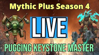 Mythic Plus Brewmaster Monk POV Shadowlands S4 Pugging Keystone Master WOW Gameplay [upl. by Nylarahs]