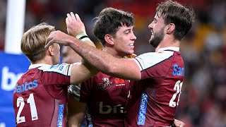 MATCH HIGHLIGHTS  Round 12 Queensland Reds v Melbourne Rebels Super Rugby Pacific [upl. by Oilejor]