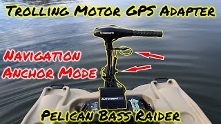 Autoboat Pro GPS Adapter For Basic Trolling Motors Pelican Bass Raider UPGRADE [upl. by Rifkin]